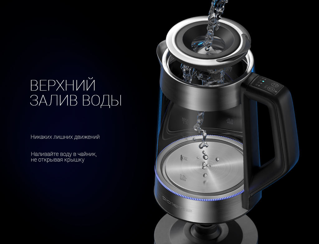 Чайник Polaris PWK 1710CGLD: характеристики, отзывы, купить на официальном  сайте