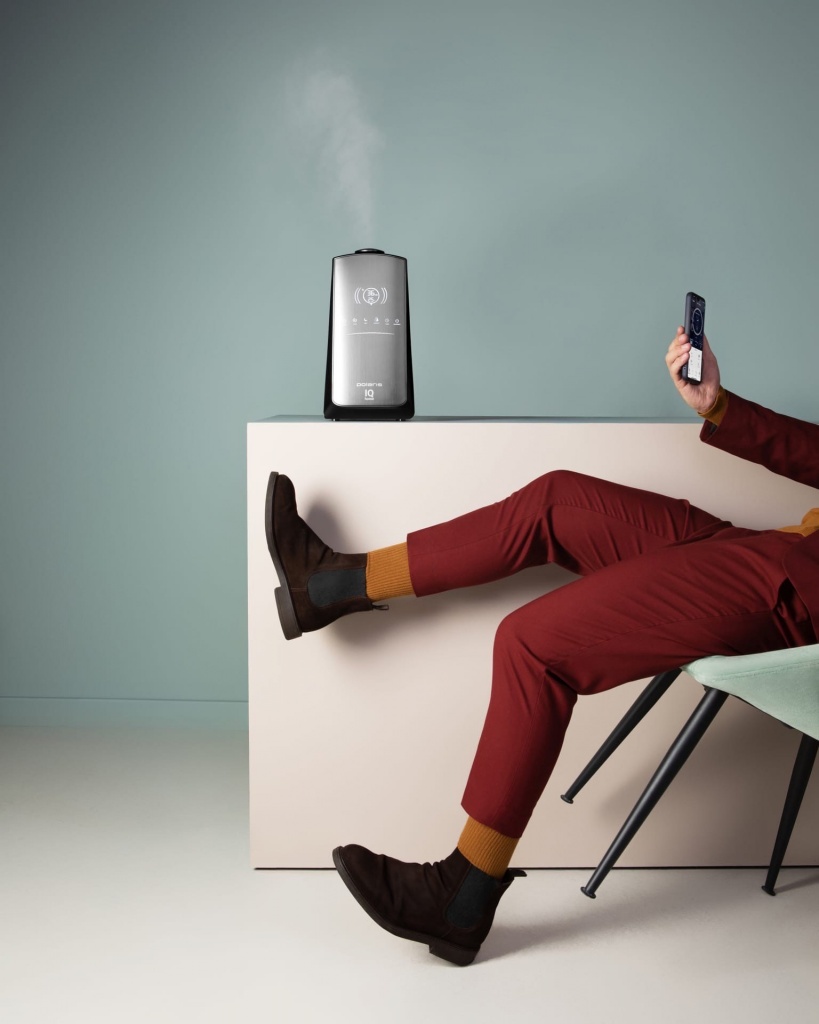 Увлажнителями воздуха Polaris IQ Home можно управлять со смартфона