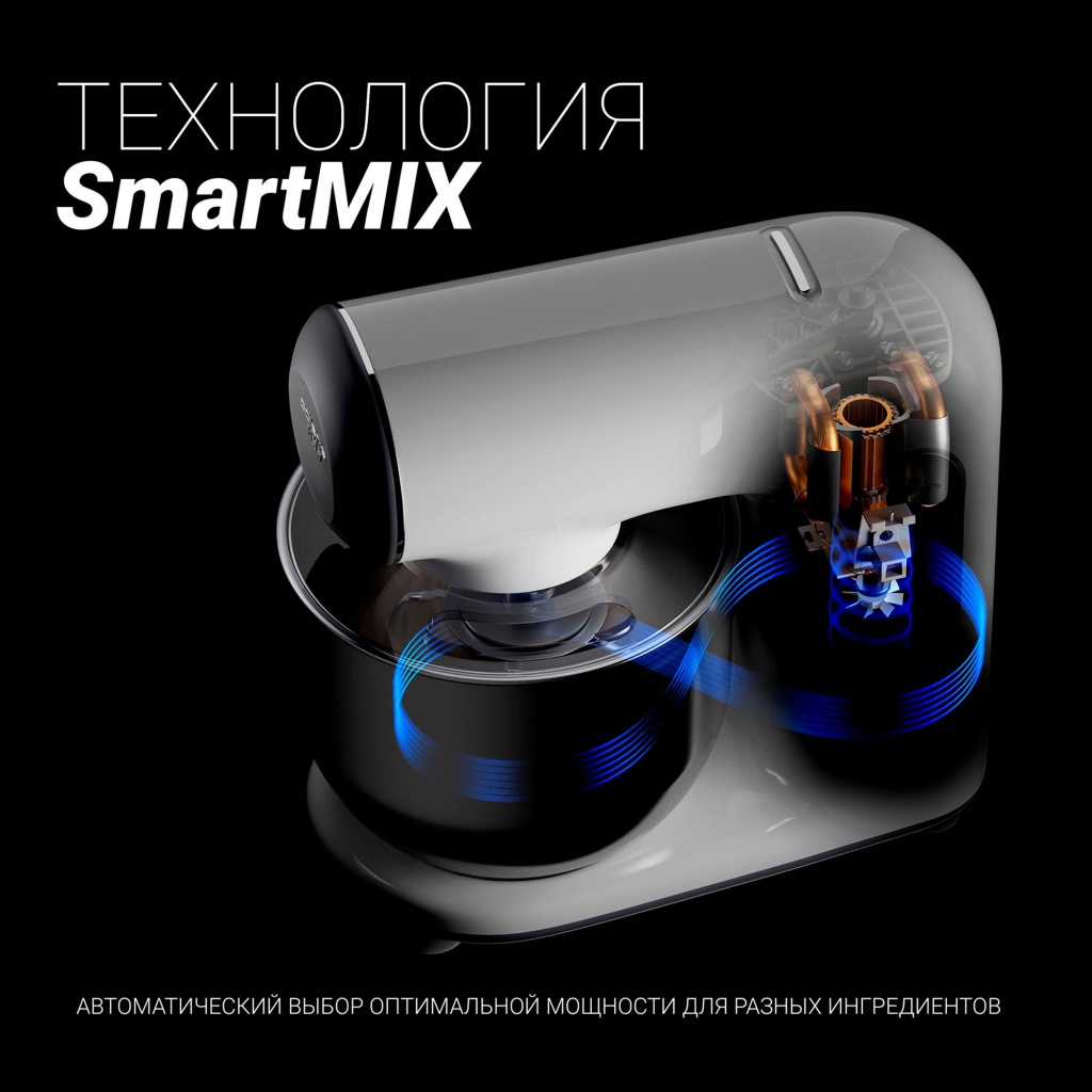 Технология SmartMIX для автоматического выбора скорости